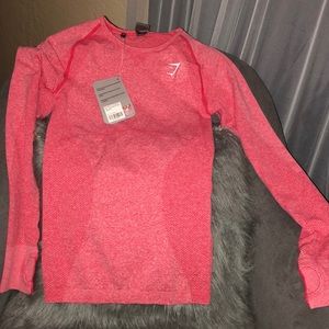 Gymshark seamless long sleeve top